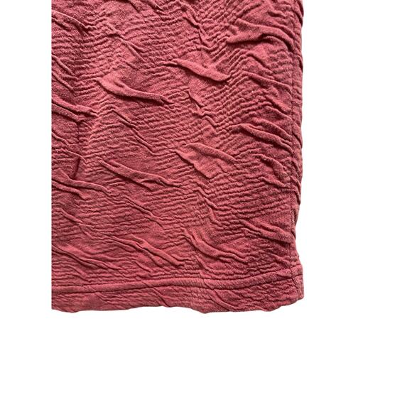 Campagnie Internationale Express Vintage Pink Textured Skirt - Size Medium - Picture 3 of 5